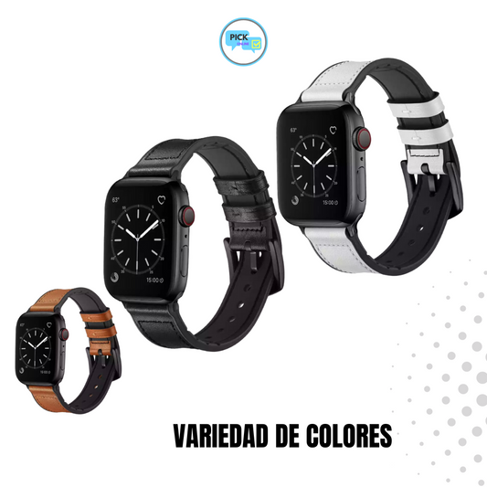 PULSERAS DE CUERO PARA SMARTWATCH